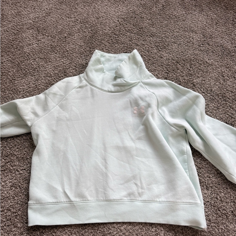 Under Armour Mint Green Turtleneck